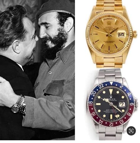 castro wearing rolex|Fidel Castro Rolex Watches: Why Does He Wear Two Watches.